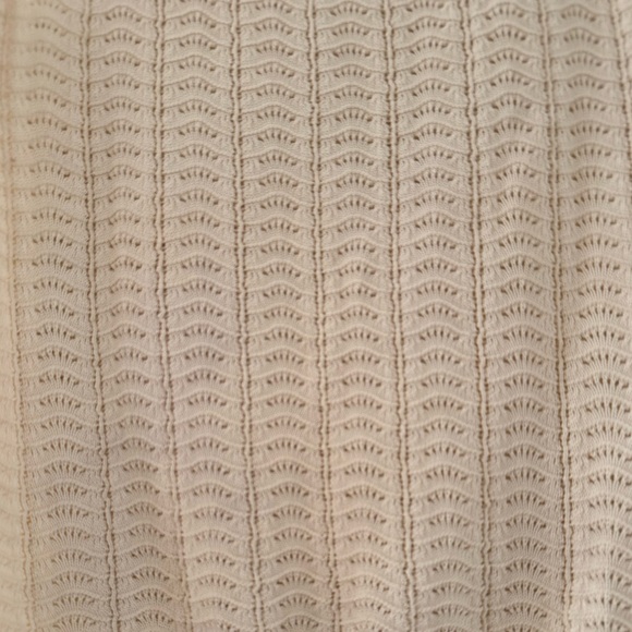 Theory Crochet Top Minimalist Quiet Luxury Coastal Cottagecore - Picture 6 of 12